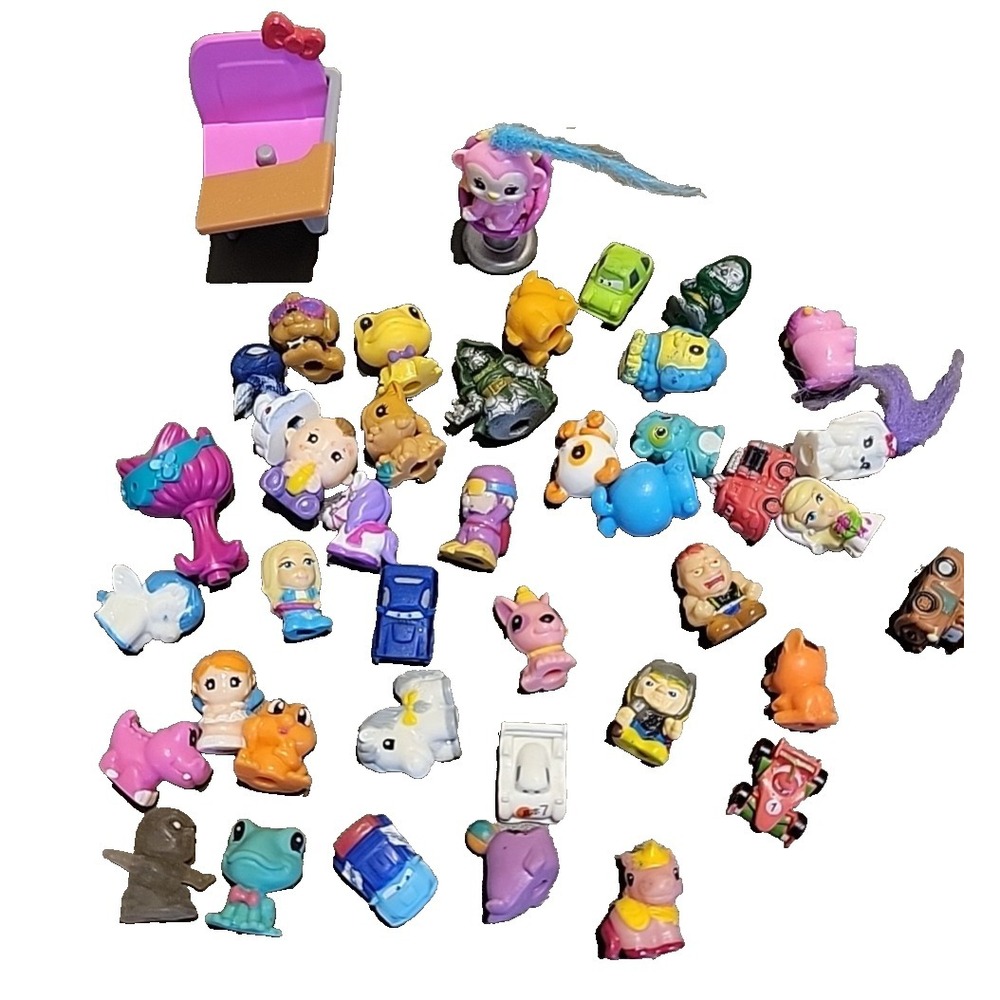 Squinkies Toy Collectibles  Mini Soft Figurines Animals, Baby, Cars lot